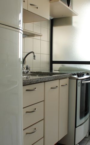 Apartamento à venda com 42m², 1 quarto e 1 vagaCozinha