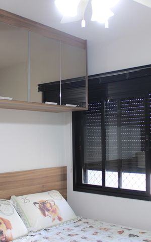 Apartamento à venda com 42m², 1 quarto e 1 vagaQuarto