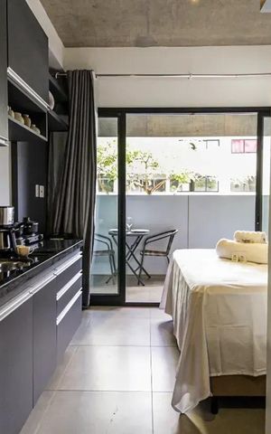 Apartamento à venda com 22m², 1 quarto e sem vaga Apartamento à venda com 22m², 1 quarto e sem vagaCozinha