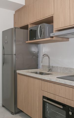 Studio para alugar com 30m², 1 quarto e sem vaga Studio para alugar com 30m², 1 quarto e sem vagaStudio