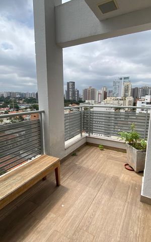 Apartamento para alugar com 163m², 2 quartos e 4 vagas Apartamento para alugar com 163m², 2 quartos e 4 vagasVaranda da cozinha