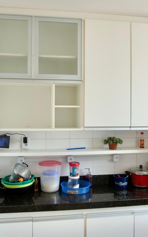 Apartamento à venda com 183m², 3 quartos e 2 vagas Apartamento à venda com 183m², 3 quartos e 2 vagasCozinha - Armários