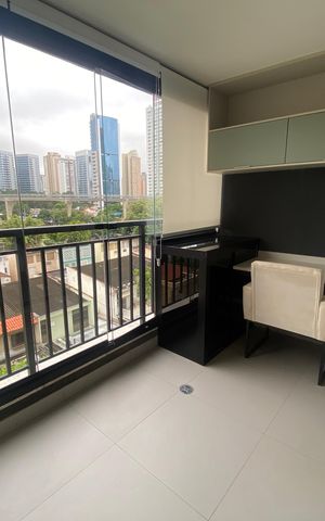 Apartamento à venda com 42m², 1 quarto e 1 vaga Apartamento à venda com 42m², 1 quarto e 1 vagaVaranda