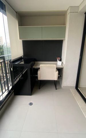 Apartamento à venda com 42m², 1 quarto e 1 vaga Apartamento à venda com 42m², 1 quarto e 1 vagaVaranda