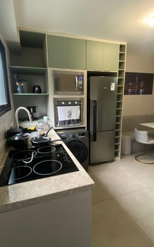 Apartamento à venda com 42m², 1 quarto e 1 vaga Apartamento à venda com 42m², 1 quarto e 1 vagaCozinha