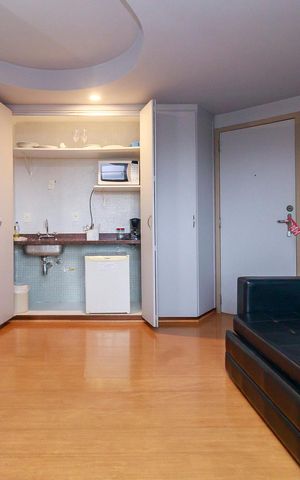 Studio à venda com 35m², 1 quarto e sem vaga Studio à venda com 35m², 1 quarto e sem vagaSala