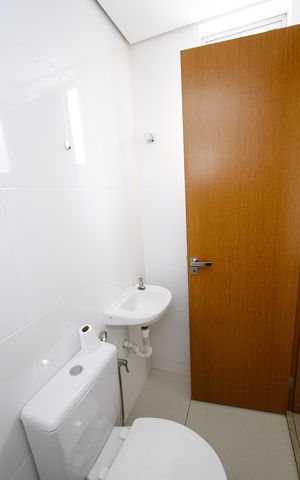 Apartamento à venda com 133m², 4 quartos e 3 vagasBanheiro de serviço