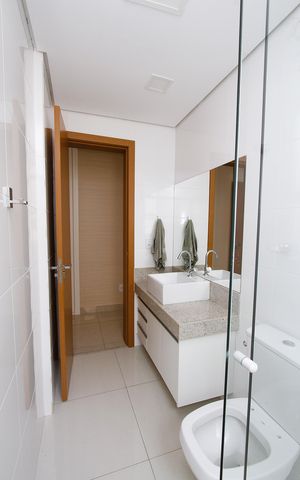 Apartamento à venda com 133m², 4 quartos e 3 vagasBanheiro Social
