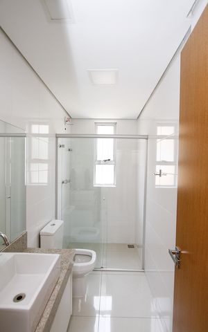 Apartamento à venda com 133m², 4 quartos e 3 vagasBanheiro Social