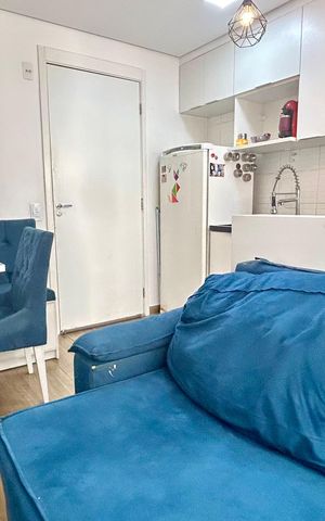 Apartamento à venda com 34m², 2 quartos e sem vaga Apartamento à venda com 34m², 2 quartos e sem vagaSala