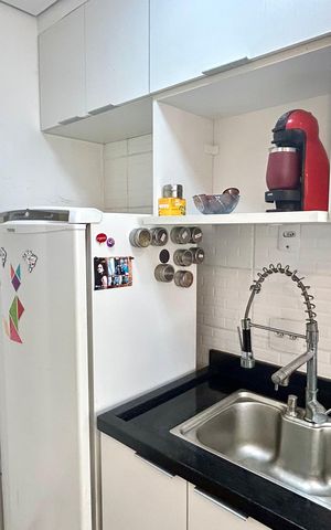 Apartamento à venda com 34m², 2 quartos e sem vaga Apartamento à venda com 34m², 2 quartos e sem vagaCozinha