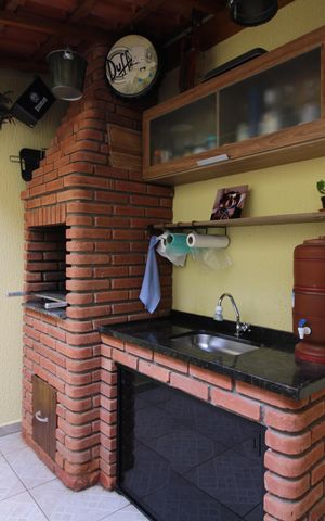 Casa à venda com 110m², 2 quartos e 2 vagasÁrea gourmet