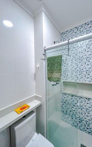 Apartamento à venda com 69m², 2 quartos e 1 vagaBanheiro