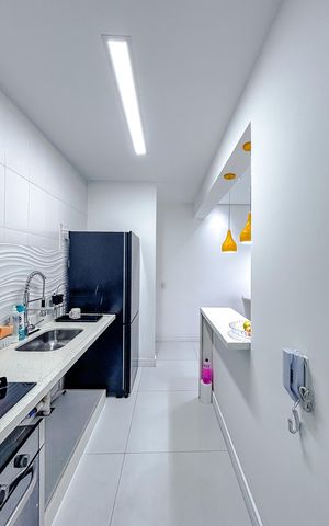 Apartamento à venda com 69m², 2 quartos e 1 vagaCozinha
