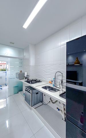 Apartamento à venda com 69m², 2 quartos e 1 vagaCozinha