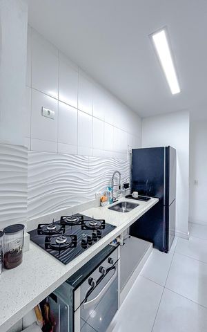 Apartamento à venda com 69m², 2 quartos e 1 vagaCozinha