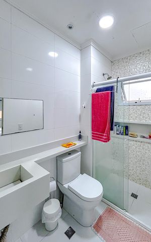 Apartamento à venda com 69m², 2 quartos e 1 vagaBanheiro da Suíte