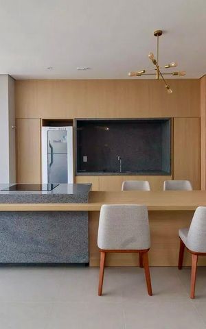 Apartamento para alugar com 41m², 1 quarto e 1 vaga Apartamento para alugar com 41m², 1 quarto e 1 vagaSalão Gourmet