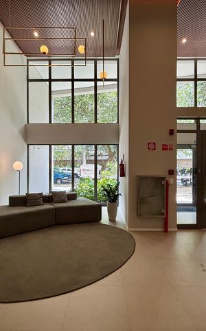 Apartamento para alugar com 41m², 1 quarto e 1 vaga Apartamento para alugar com 41m², 1 quarto e 1 vagaHall Social Bloco