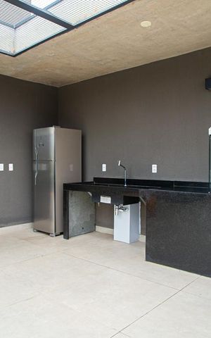 Studio para alugar com 25m², 1 quarto e sem vagaÁrea comum - Área da Churrasqueira