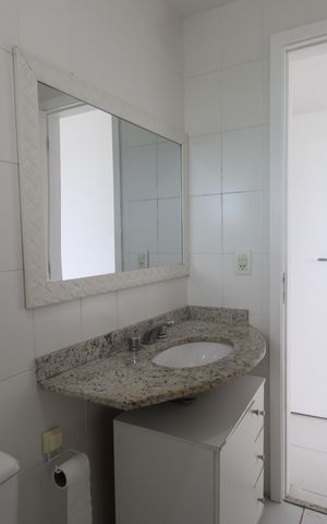 Apartamento à venda com 134m², 4 quartos e 3 vagasBanheiro da suíte 3