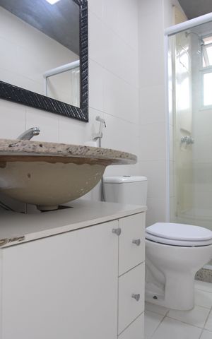 Apartamento à venda com 134m², 4 quartos e 3 vagasBanheiro da suíte 4