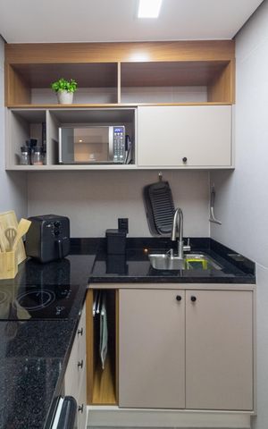Apartamento à venda com 37m², 2 quartos e sem vaga Apartamento à venda com 37m², 2 quartos e sem vagaCozinha