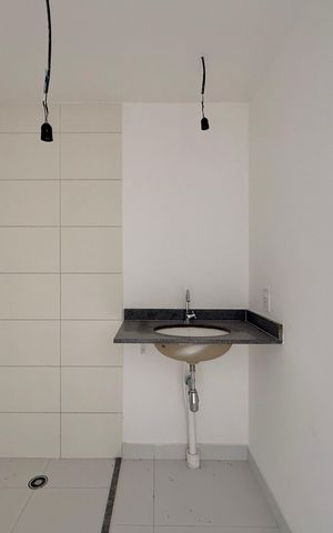 Studio à venda com 24m², 1 quarto e sem vaga Studio à venda com 24m², 1 quarto e sem vagaBanheiro