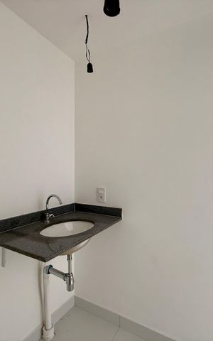 Studio à venda com 24m², 1 quarto e sem vaga Studio à venda com 24m², 1 quarto e sem vagaBanheiro