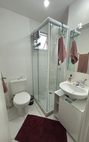 Apartamento à venda com 53m², 2 quartos e 1 vaga Apartamento à venda com 53m², 2 quartos e 1 vagaBanheiro