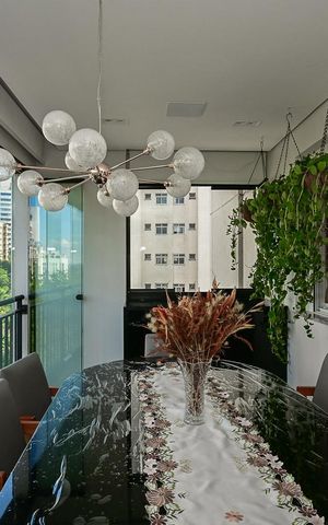 Apartamento à venda com 65m², 2 quartos e 2 vagasVaranda