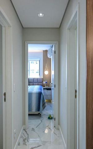 Apartamento à venda com 65m², 2 quartos e 2 vagasCorredor