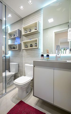 Apartamento à venda com 65m², 2 quartos e 2 vagasBanheiro