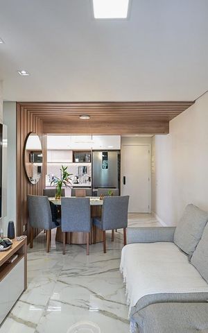 Apartamento à venda com 65m², 2 quartos e 2 vagasSala