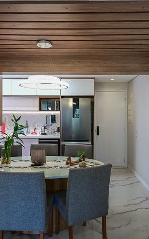 Apartamento à venda com 65m², 2 quartos e 2 vagasSala de Jantar
