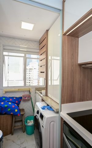 Apartamento à venda com 65m², 2 quartos e 2 vagasÁrea de Serviço