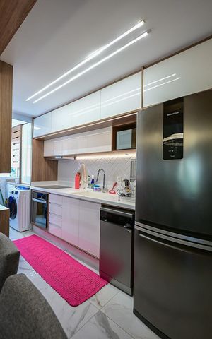 Apartamento à venda com 65m², 2 quartos e 2 vagasCozinha