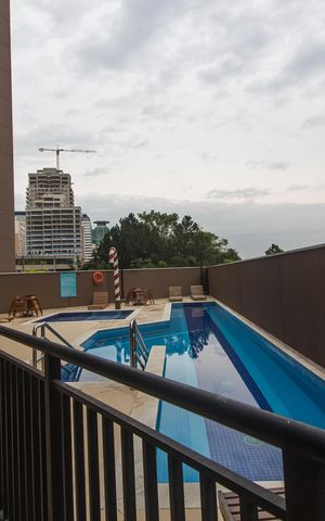 Apartamento à venda com 42m², 1 quarto e 1 vagaPiscina
