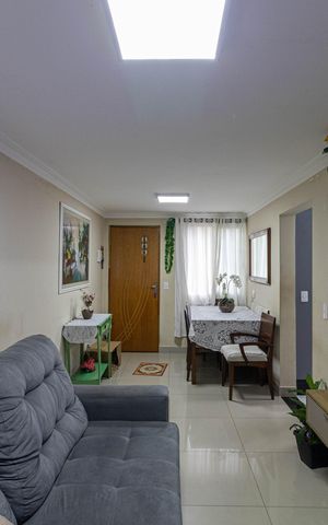 Apartamento à venda com 58m², 2 quartos e 1 vaga Apartamento à venda com 58m², 2 quartos e 1 vagaSala