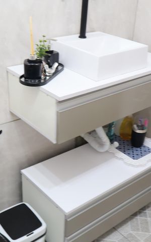 Casa à venda com 199m², 4 quartos e 2 vagasBanheiro da casa térrea