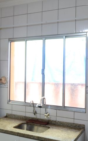 Casa à venda com 199m², 4 quartos e 2 vagasCozinha da casa de cima