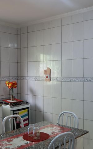 Casa à venda com 199m², 4 quartos e 2 vagasCozinha da casa de cima