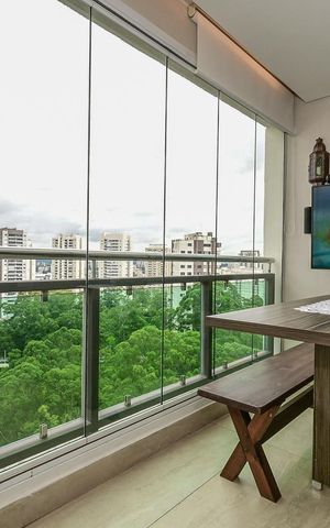 Apartamento à venda com 132m², 3 quartos e 2 vagasVaranda