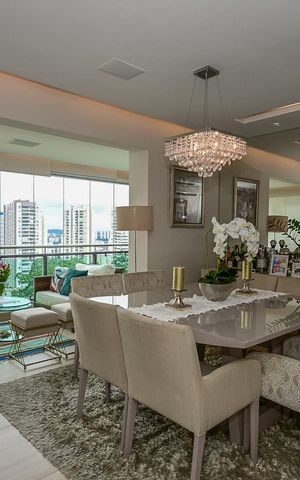 Apartamento à venda com 132m², 3 quartos e 2 vagasSala de Jantar