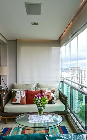 Apartamento à venda com 132m², 3 quartos e 2 vagasVaranda