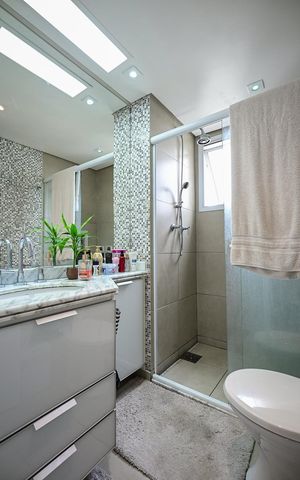 Apartamento à venda com 132m², 3 quartos e 2 vagasBanheiro da Suíte  3