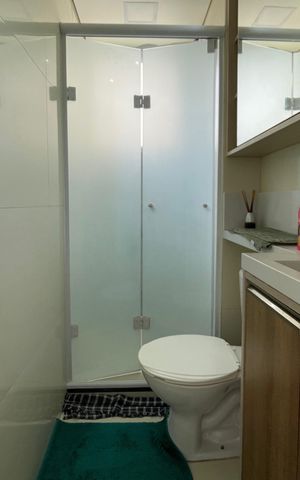 Apartamento para alugar com 40m², 2 quartos e sem vaga Apartamento para alugar com 40m², 2 quartos e sem vagaBanheiro Social
