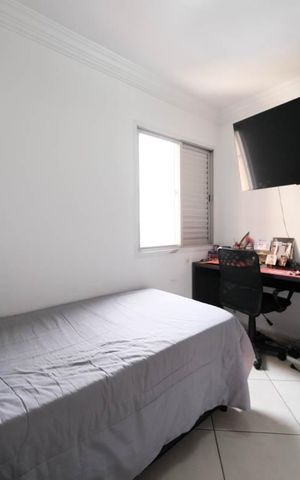 Apartamento à venda com 53m², 2 quartos e 1 vagaQuarto 2