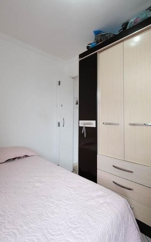 Apartamento à venda com 53m², 2 quartos e 1 vagaQuarto 1