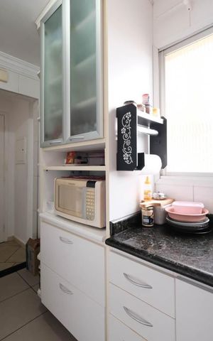 Apartamento à venda com 53m², 2 quartos e 1 vagaCozinha e Área de Serviço